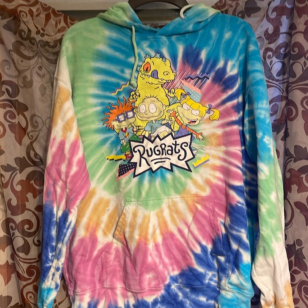 Old School Rug Rats Tye Dye Hoodie
